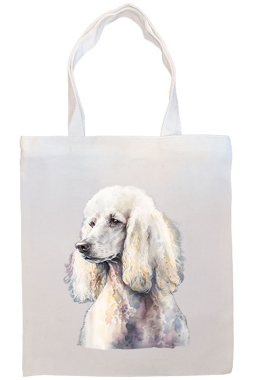 Poodle Canvas Tote Bag Style2