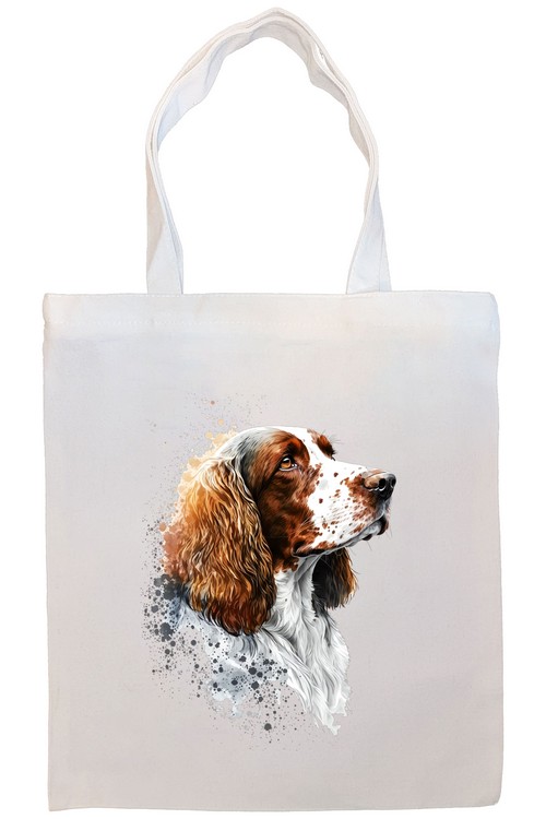 Welsh Springer Spaniel Canvas Tote Bag Style1