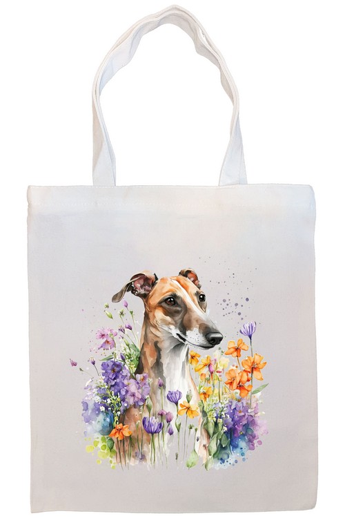 Whippet Canvas Tote Bag Style3