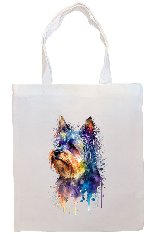 Yorkie Canvas Tote Bag Style2