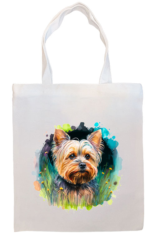 Yorkie Canvas Tote Bag Style6