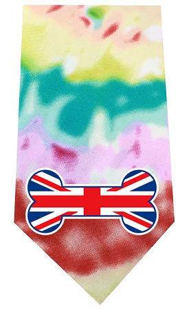 UK Bone Flag Screen Print Bandana Tie Dye