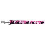 Plaid Pups Nylon Ribbon Collars 1 wide 4ft Leash