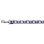 American Owls Ribbon Pet Leash 1 wide 4ft