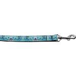 Dreamy Blue 1 inch wide 4ft long Leash