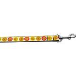 Autumn Daisies 1 inch wide 4ft long Leash