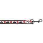 I Love Bacon Nylon Dog Leash 4 Foot