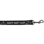 Adopt Don't Shop Nylon Dog Leash 4 Foot