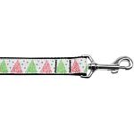 Fancy Schmancy Christmas Tree Nylon Dog Leash 4Ft