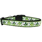 St Patty's Day Party Owls Nylon Dog Leash 4 Foot