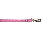 Pink Unicorn Nylon Pet Leash 5/8in by 4ft