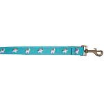 Blue Unicorn Nylon Pet Leash 1in by 4ft