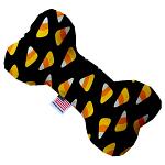 Candy Corn 10 inch Stuffing Free Bone Dog Toy