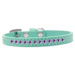 Purple Crystal Size 10 Aqua Puppy Collar