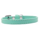 Omaha Plain Puppy Collar Aqua Size 10