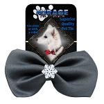 Snowflake Widget Pet Bowtie Grey