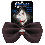 Cupcake Widget Pet Bowtie Brown