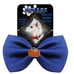 Pumpkin Widget Pet Bowtie Blue