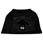 Batsy the Bat Screen Print Dog Shirt Black Lg