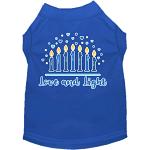 Love and Light Screen Print Dog Shirt