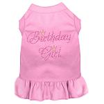 Birthday Girl Rhinestone Dress Light Pink 4X