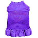 Birthday Girl Rhinestone Dress Purple 4X