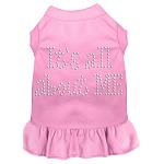 Rhinestone All About me Dress Light Pink 4X