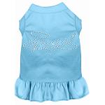 Rhinestone Angel Dress Baby Blue 4X