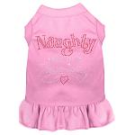 Rhinestone Naughty but in a nice way Dress Light Pink 4X