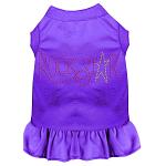 Rhinestone RockStar Dress Purple 4X