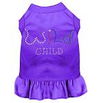 Rhinestone Wild Child Dress Purple 4X