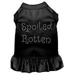 Spoiled Rotten Rhinestone Dress Black 4X