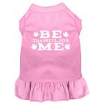 Be Thankful for Me Screen Print Dress Light Pink 4X (22)