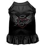 Angel Heart Rhinestone Dress Black 4X