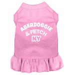 Aberdoggie NY Screen Print Dress Light Pink 4X (22)