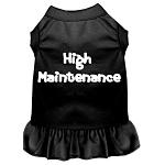 High Maintenance Screen Print Dress Black 4X (22)