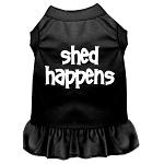 Shed Happens Screen Print Dress Black 4X (22)