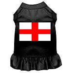 St Georges Cross Screen Print Dress Black 4X (22)