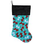 Reindeer Folly Christmas Stocking