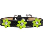 Metallic Flower Ice Cream Dog Collar Black 8 Colors