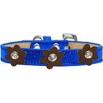 Metallic Flower Ice Cream Dog Collar Blue 2 Colors