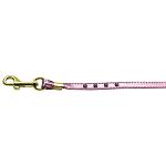 Metallic Leash Pink MTL 3/8 with Jewels