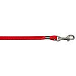 Faux Snake Skin 3/8" plain leash Red 3/8'' Plain Leash