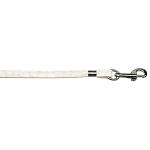 Faux Snake Skin 3/8" plain leash Off-White 3/8'' Plain Leash