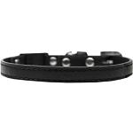 Plain Breakaway Cat Collar Black Size 10