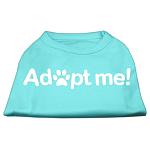 Adopt Me Screen Print Shirt Aqua Lg