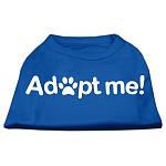 Adopt Me Screen Print Shirt Blue Lg