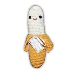 Knit Knacks Chiquito Banano Organic Cotton Small Dog Toy