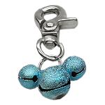 Lobster Claw Bell Charm Aqua