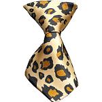 Dog Neck Tie Leopard